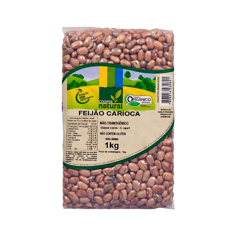 Feijão Carioca Orgânico Coopernatural 1kg