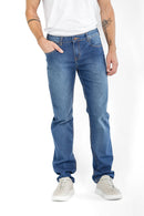 CALÇA JEANS RETA MASC BLUE WASH 93