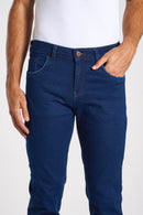 CALÇA JEANS SLIM DEEP BLUE