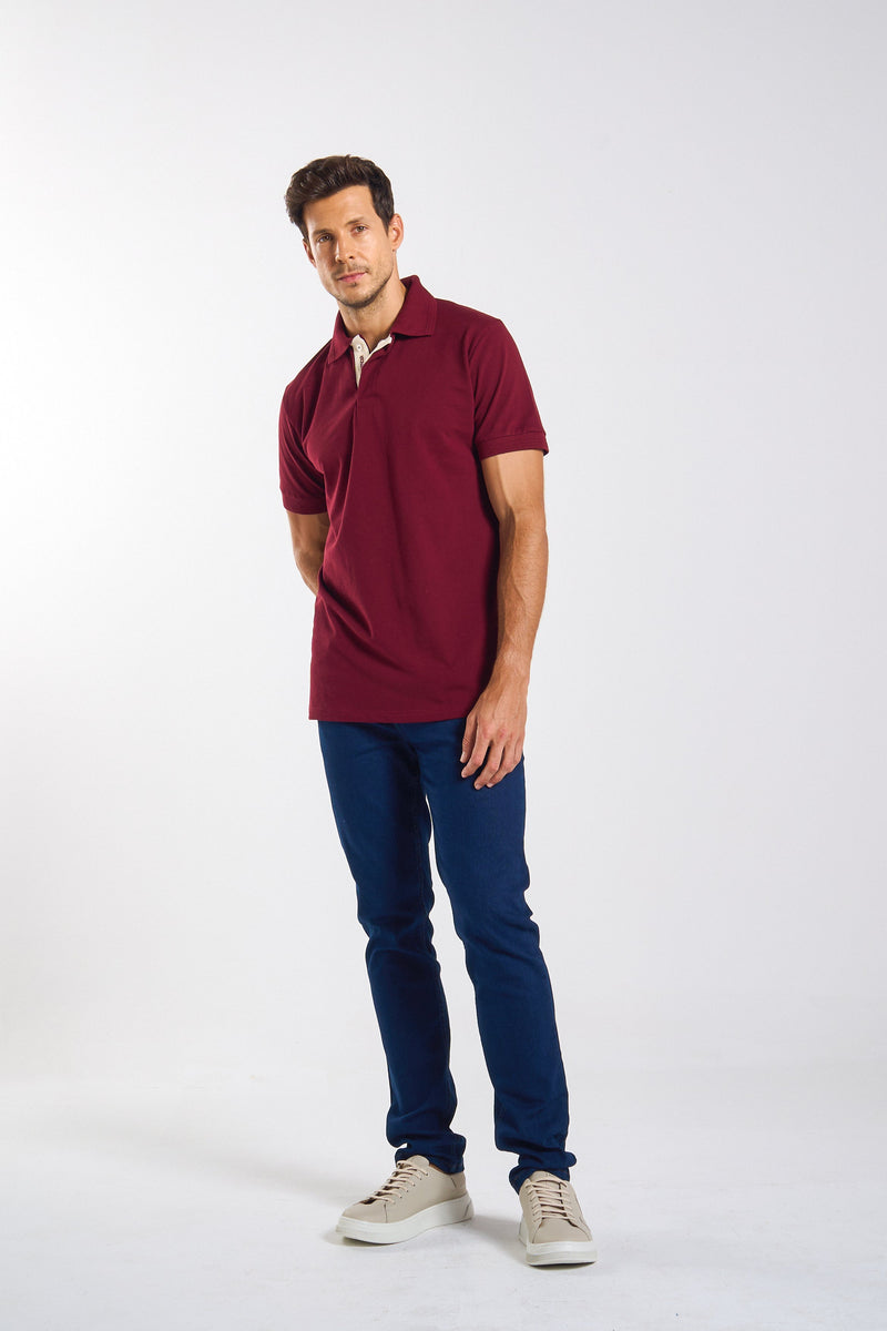 CALÇA JEANS SLIM DEEP BLUE