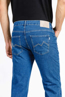 CALÇA JEANS SLIM BLUE WASH 93