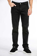 CALÇA JEANS SLIM BCO/PT