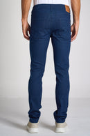 CALÇA JEANS MASC SLIM DEEP BLUE