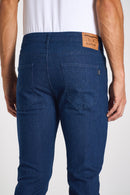 CALÇA JEANS MASC SLIM DEEP BLUE
