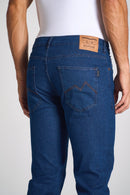 CALÇA JEANS MASC RETA DEEP BLUE