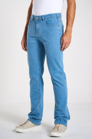 CALÇA JEANS RETA LIGHT BLUE 25