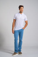 CALÇA JEANS RETA LIGHT BLUE 25