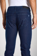 CALÇA JEANS RETA DARK BLUE 25