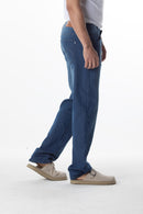 CALÇA JEANS SLIM LIGHT BLUE