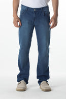 CALÇA JEANS SLIM LIGHT BLUE