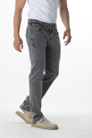 CALÇA JEANS RETA BLACK DENIM