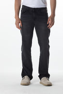 CALÇA JEANS RETA BLACK DENIM