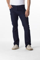 CALÇA JEANS RETA DEEP BLUE