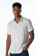 CAMISA VISC M/C ESTAMPADA