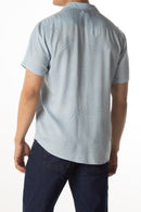 CAMISA VISC M/C ESTAMPADA