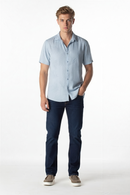 CAMISA VISC M/C ESTAMPADA