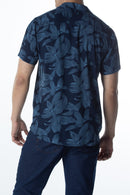 CAMISA VISC M/C ESTAMPADA