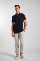 POLO COMFORT PIQUET COM FILETE